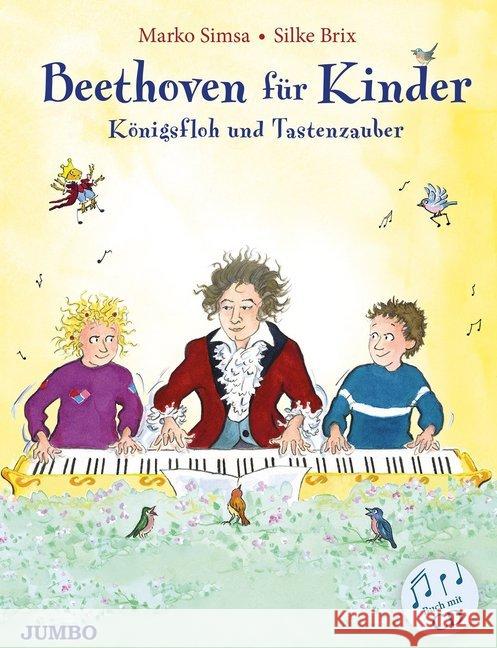 Beethoven für Kinder, m. 1 Audio-CD Simsa, Marko 9783833742545 Jumbo Neue Medien - książka