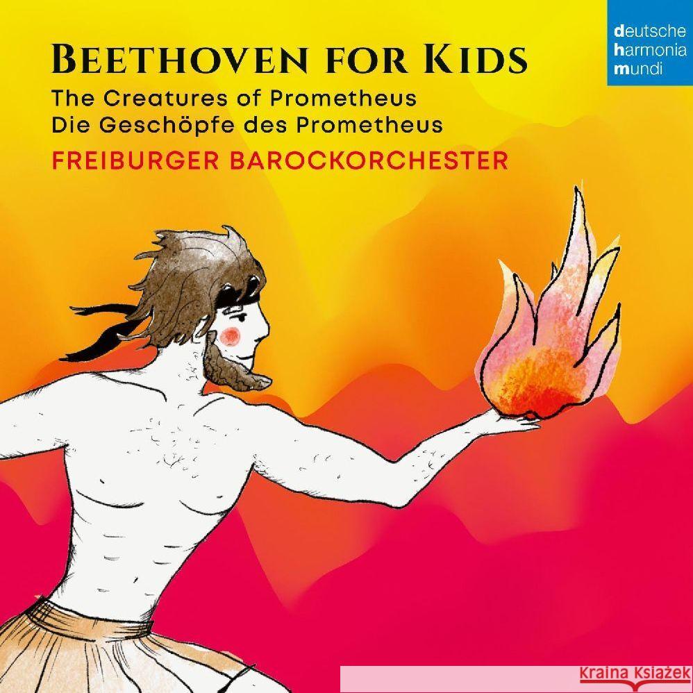 Beethoven für Kinder: Prometheus, 1 Audio-CD Beethoven, Ludwig van 0196588226724 Harmonia Mundi - książka