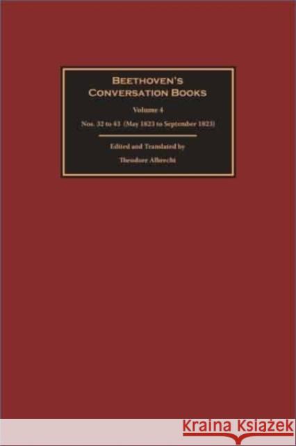 Beethoven's Conversation Books: Volume 4: Nos. 32 to 43 (May 1823 to September 1823) Ted Te Ted Te 9781783276219 Boydell Press - książka