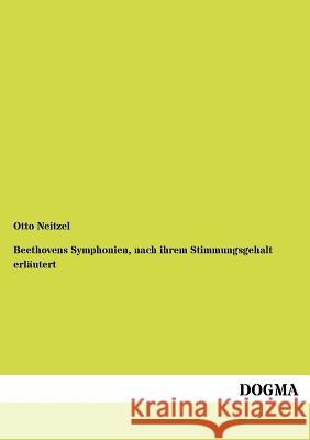 Beethovens Symphonien, nach ihrem Stimmungsgehalt erläutert Neitzel, Otto 9783955070625 Dogma - książka