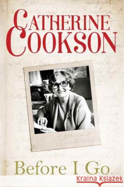 Before I Go Cookson, Catherine 9781612184210 Amazon Publishing - książka