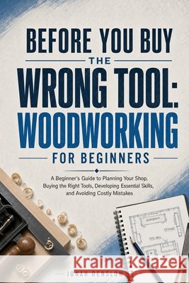 Before You Buy the Wrong Tool: Woodworking for Beginners: A Beginner's Guide to Planning Your Shop, Buying the Right Tools, Developing Essential Skill Denslow, Jonah 9798194276035 Independently Published - książka
