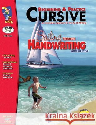 Beginning & Practice Cursive Modern Style Gr. 2-4 On the Mark Press 9781550358438 On the Mark Press - książka