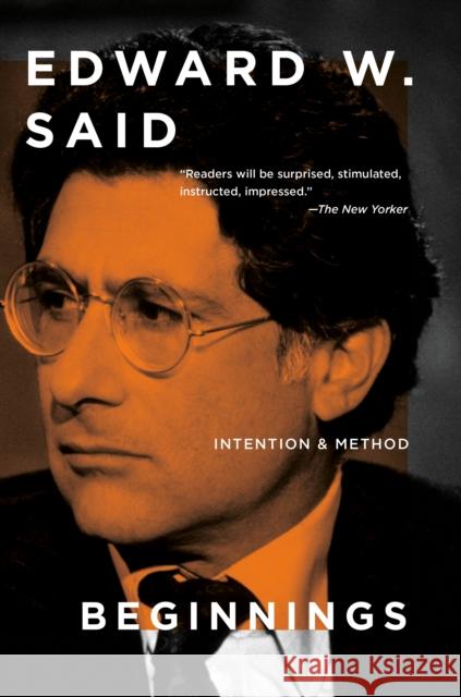 Beginnings: Intention and Method Edward W. Said 9780593687888 Vintage - książka