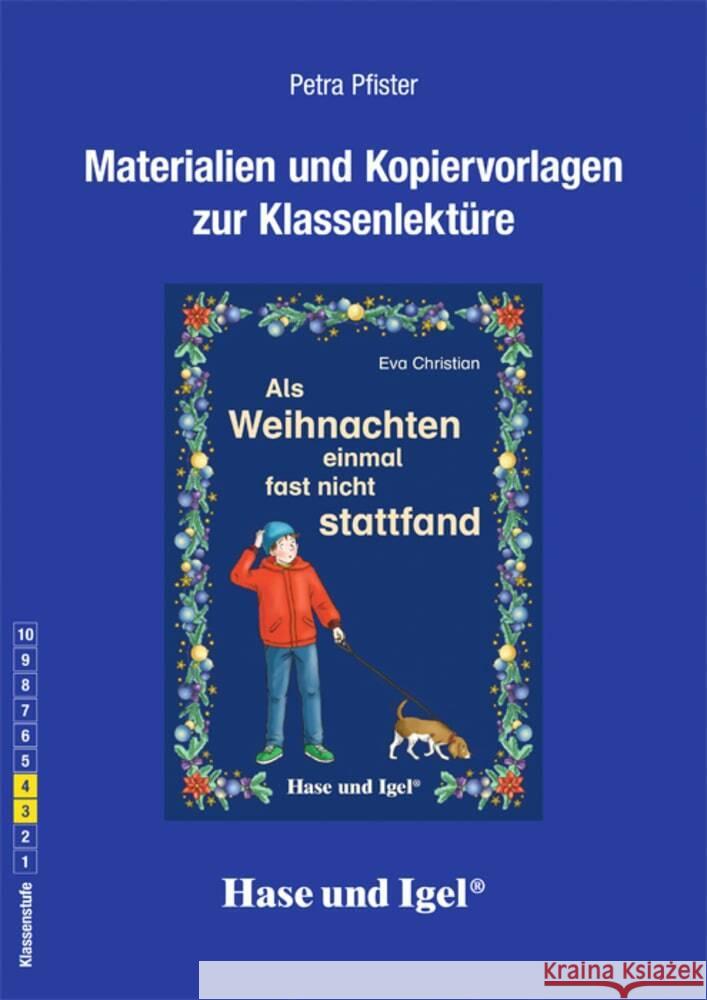 Begleitmaterial: Als Weihnachten einmal fast nicht stattfand Pfister, Petra 9783863162955 Hase und Igel - książka