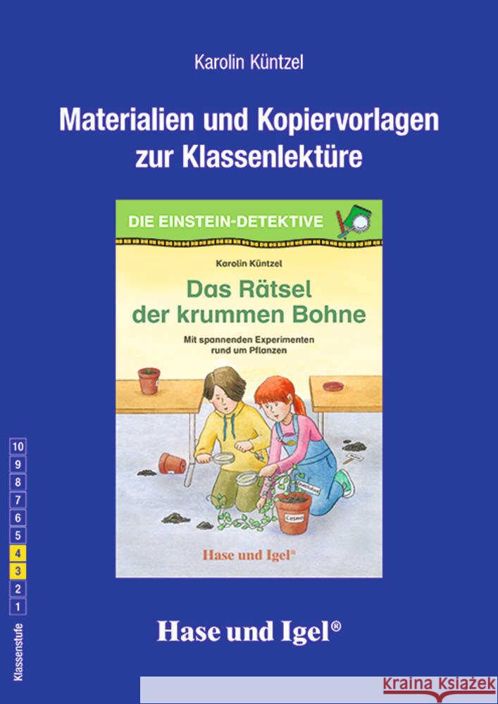 Begleitmaterial: Das Rätsel der krummen Bohne Küntzel, Karolin 9783863162771 Hase und Igel - książka