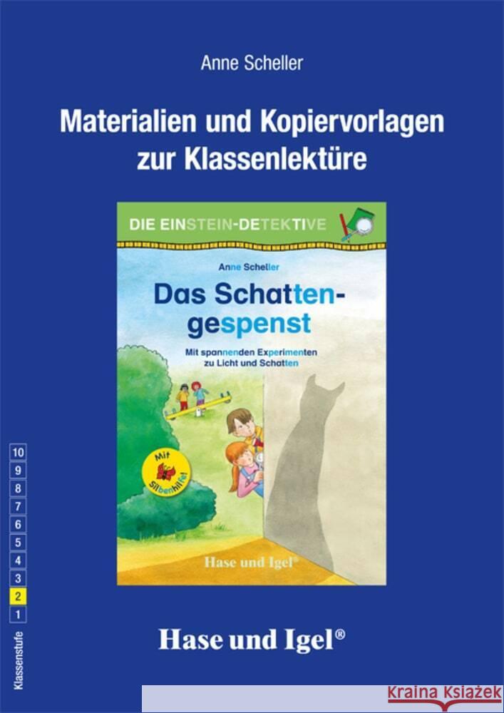 Begleitmaterial: Das Schattengespenst / Silbenhilfe Scheller, Anne 9783863162672 Hase und Igel - książka