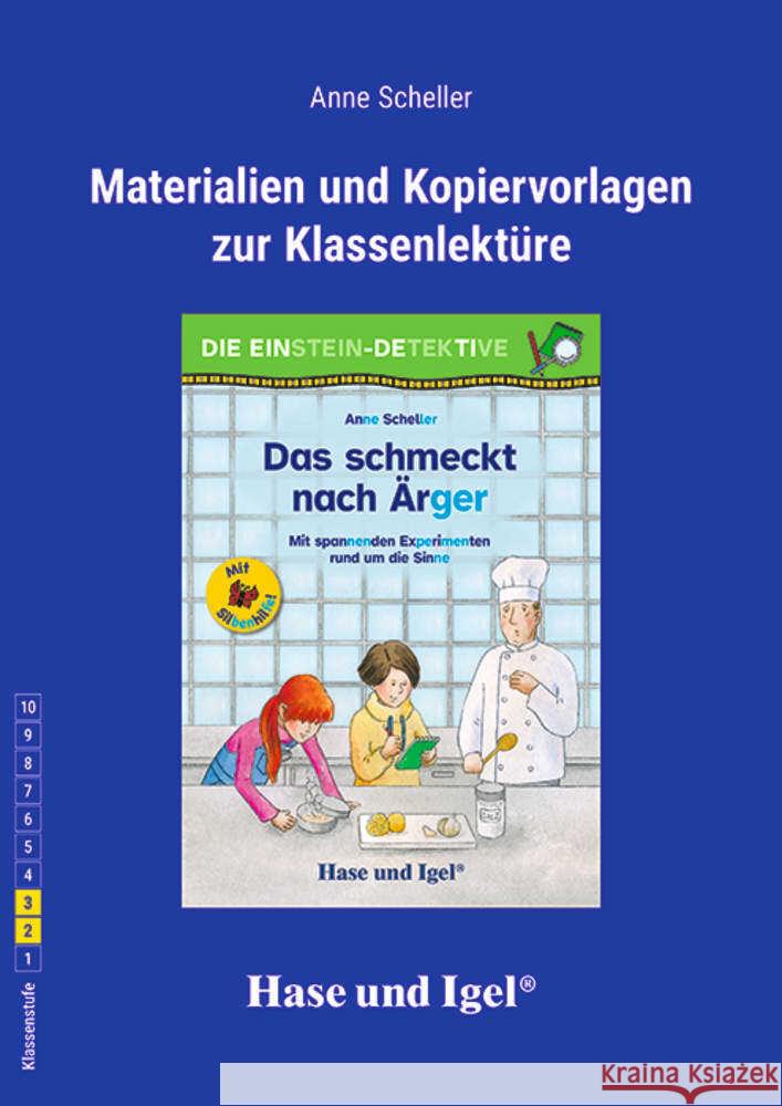 Begleitmaterial: Das schmeckt nach Ärger / Silbenhilfe Scheller, Anne 9783863164997 Hase und Igel - książka