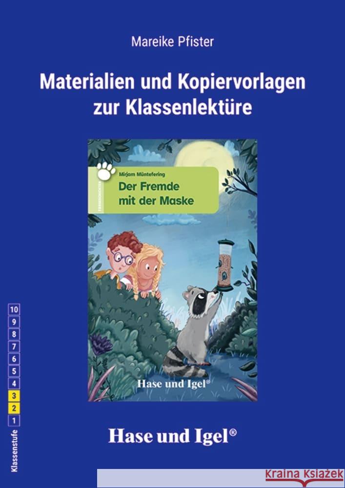 Begleitmaterial: Der Fremde mit der Maske Pfister, Mareike 9783863165154 Hase und Igel - książka