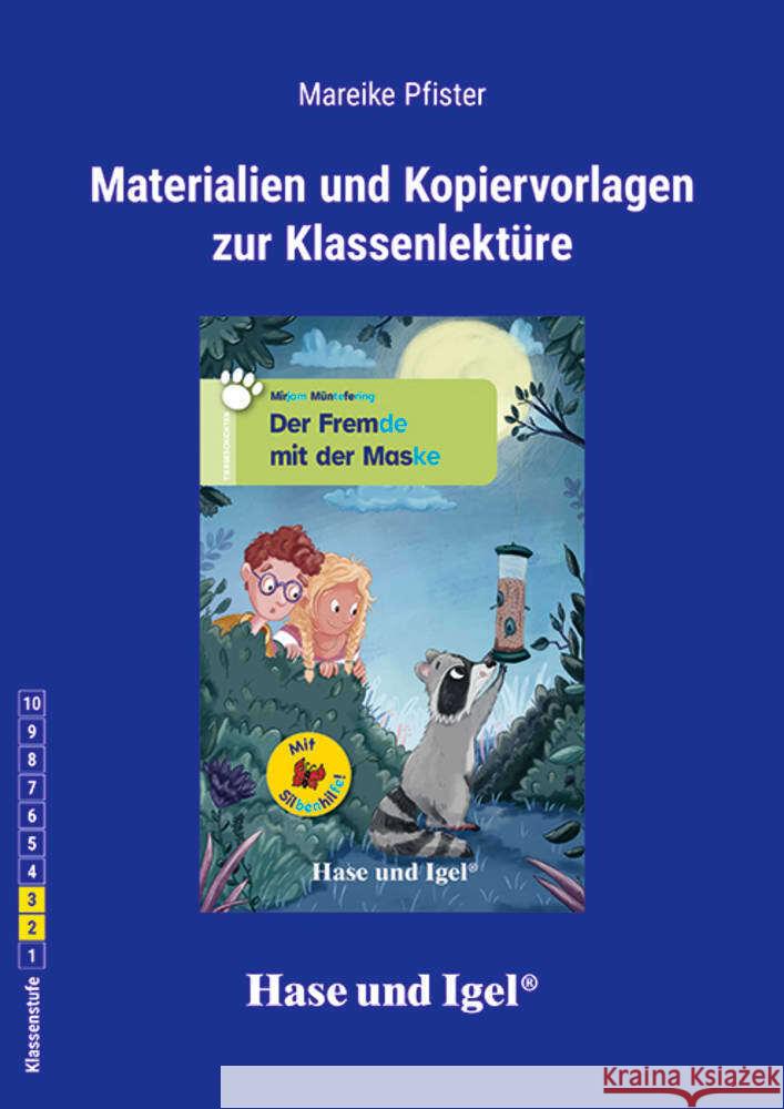 Begleitmaterial: Der Fremde mit der Maske / Silbenhilfe Pfister, Mareike 9783863165178 Hase und Igel - książka