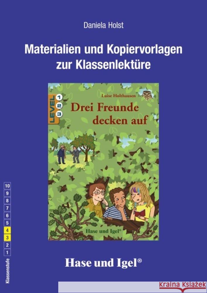 Begleitmaterial: Drei Freunde decken auf Holst, Daniela 9783863160289 Hase und Igel - książka