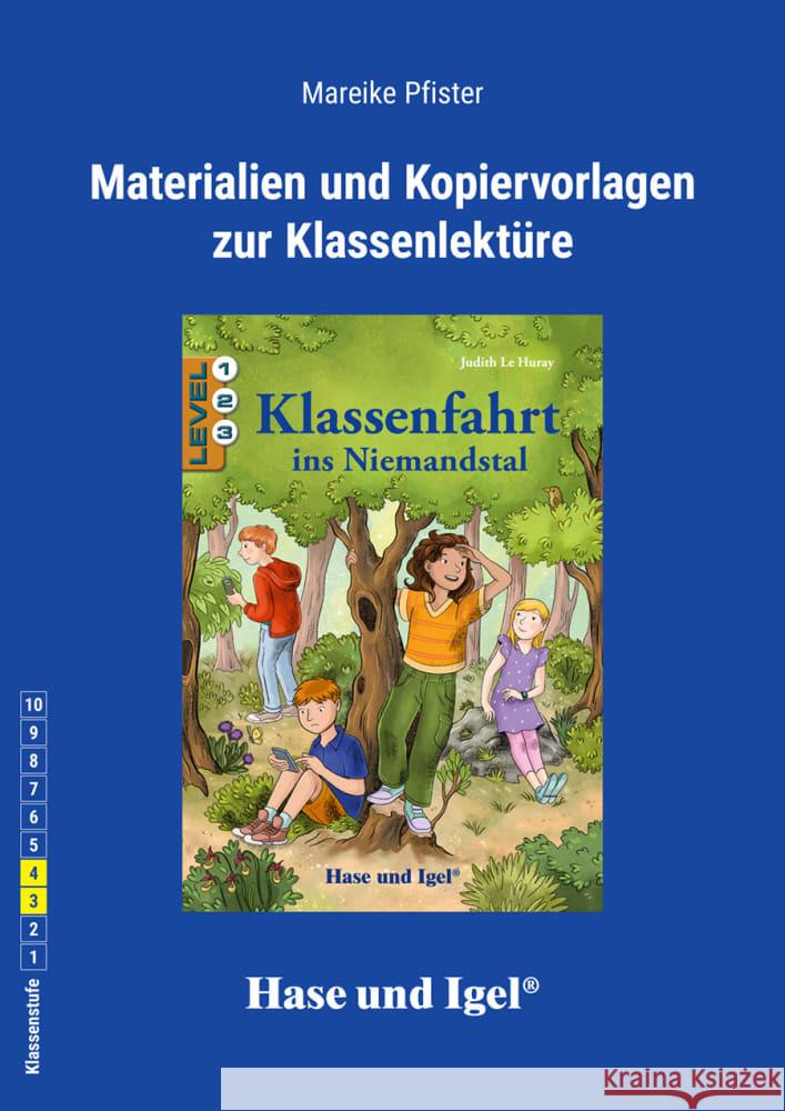 Begleitmaterial: Klassenfahrt ins Niemandstal Pfister, Mareike 9783863165239 Hase und Igel - książka