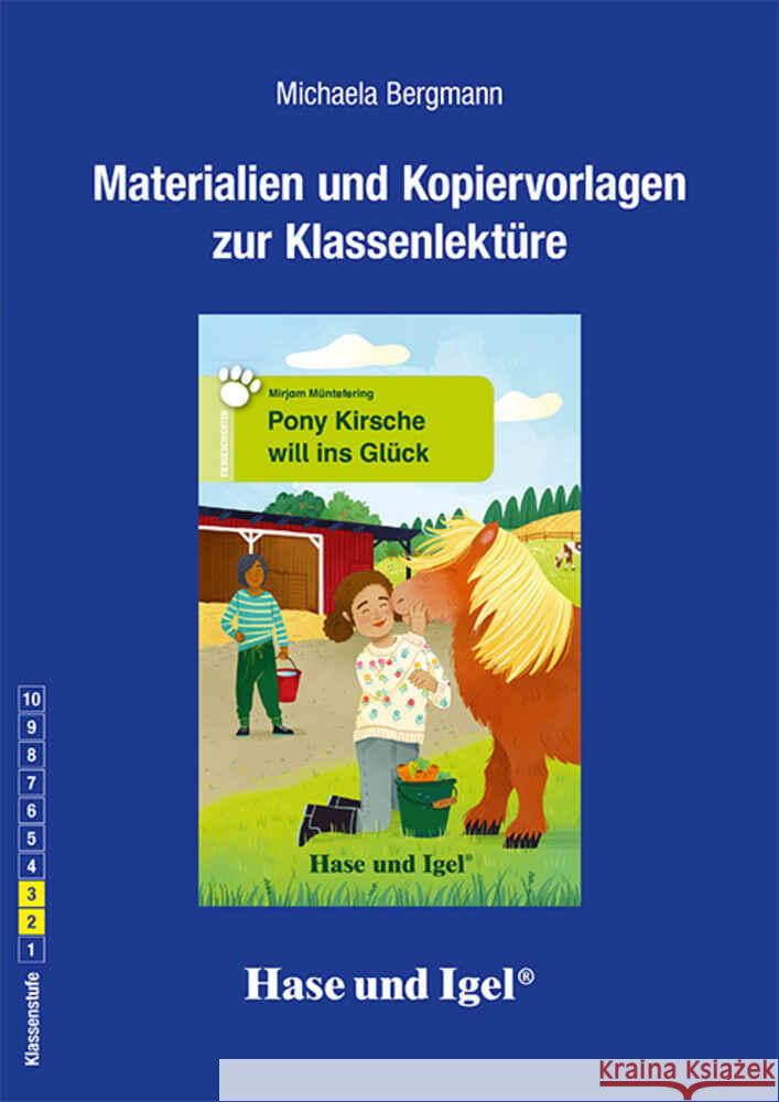 Begleitmaterial: Pony Kirsche will ins Glück Bergmann, Michaela 9783863162429 Hase und Igel - książka