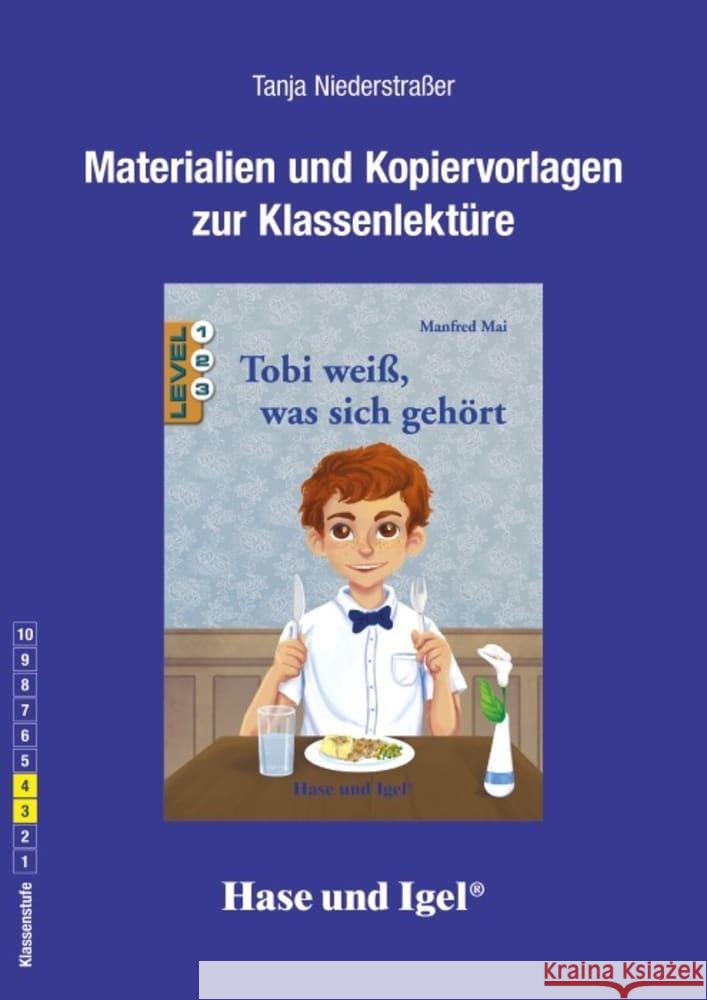 Begleitmaterial: Tobi weiß, was sich gehört Niederstraßer, Tanja 9783863161316 Hase und Igel - książka