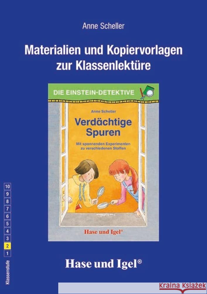 Begleitmaterial: Verdächtige Spuren Scheller, Anne 9783863162696 Hase und Igel - książka