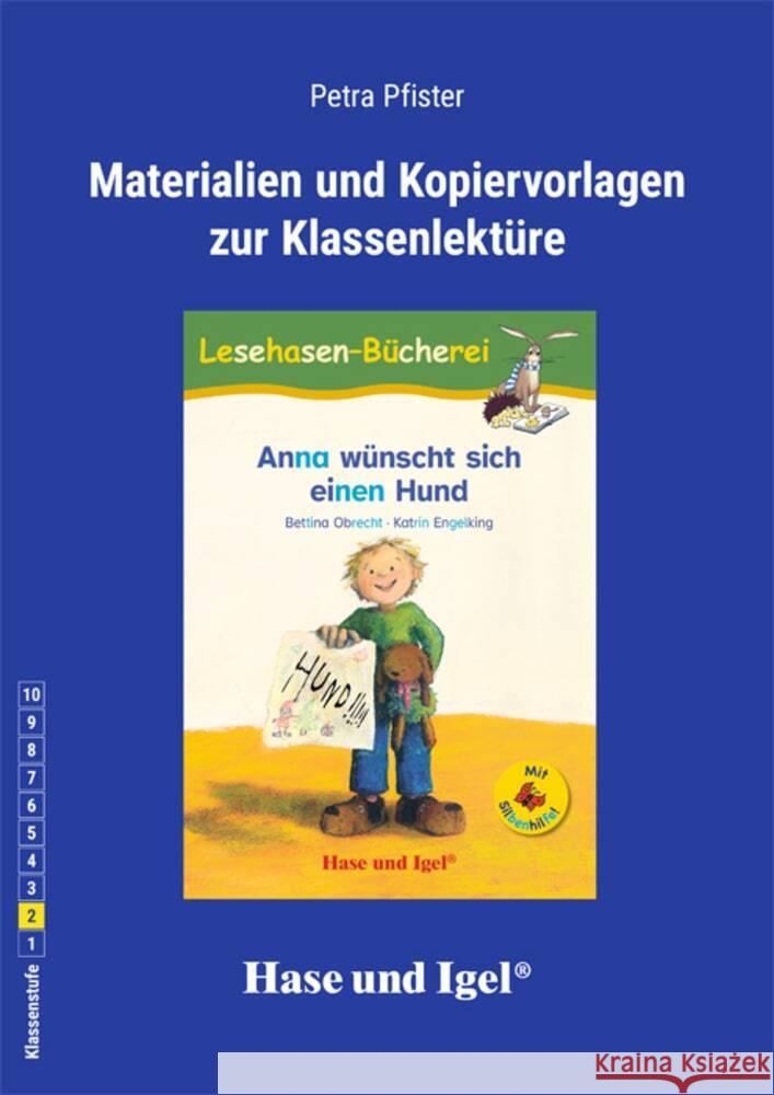 Begleitmaterial:Anna wünscht sich einen Hund / Silbenhilfe Pfister, Petra 9783863164959 Hase und Igel - książka