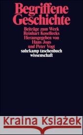 Begriffene Geschichte : Beiträge zum Werk Reinhart Kosellecks Joas, Hans Vogt, Peter  9783518295274 Suhrkamp - książka