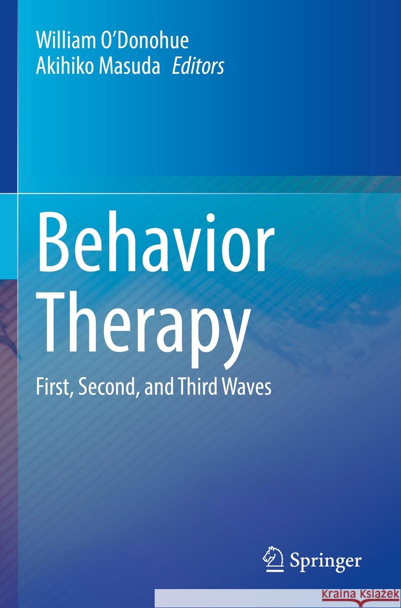 Behavior Therapy  9783031116797 Springer International Publishing - książka