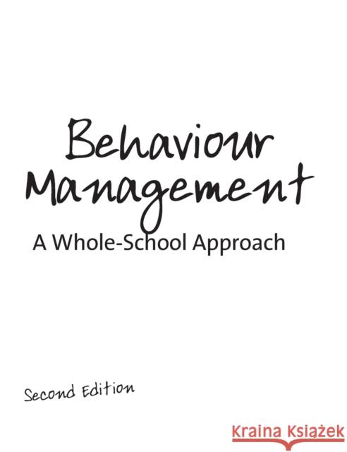 Behaviour Management: A Whole-School Approach Rogers, Bill 9781412934510 Paul Chapman Publishing - książka