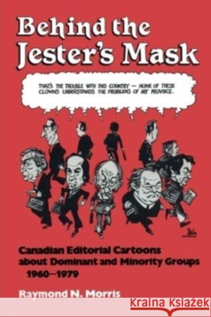 BEHIND JESTERS MASK CANADIAN EDITORIP  9781487579203 TORONTO UNIVERSITY PRESS - książka