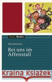 Bei uns im Affenstall, Textausgabe mit Materialien Eicke, Wolfram   9783507470941 Schroedel - książka