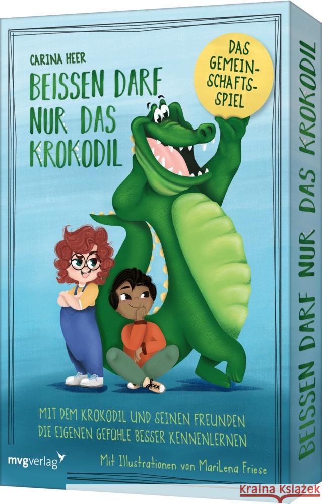 Beißen darf nur das Krokodil - Das Gemeinschaftsspiel Heer, Carina 9783747407240 mvg Verlag - książka