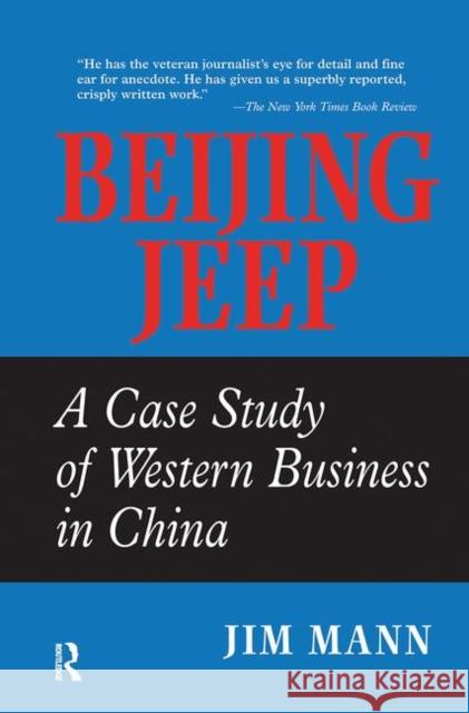 Beijing Jeep Jim Mann 9780367096120 Taylor and Francis - książka