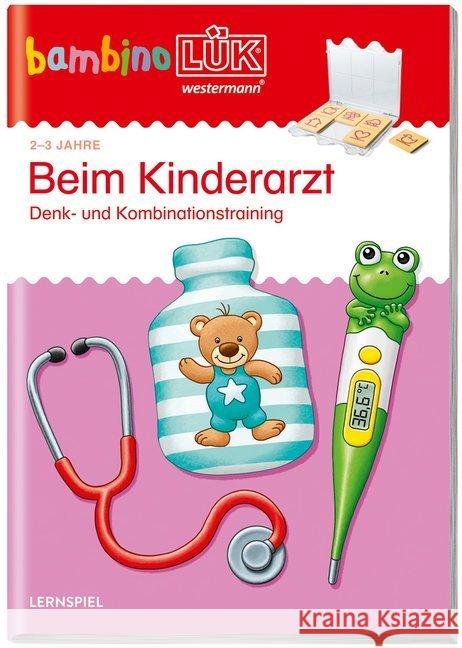 Beim Kinderarzt : Denk- und Kombinationstraining  9783837776812 GWV Georg Westermann Verlag - książka