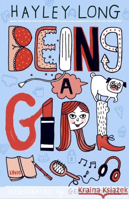 Being a Girl Hayley Long 9781471403903 Hot Key Books - książka