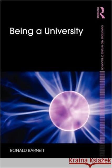 Being a University Ronald Barnett 9780415592680  - książka