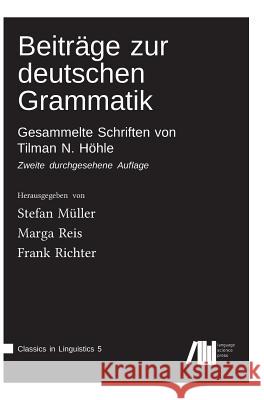 Beiträge zur deutschen Grammatik Müller, Stefan 9783961101504 Language Science Press - książka