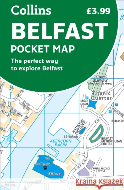 Belfast Pocket Map: The Perfect Way to Explore Belfast Collins Maps 9780008412838 HarperCollins Publishers - książka