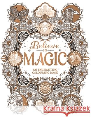 Believe in Magic: An Enchanting Colouring Book Claire Scully 9781912785308 Michael O'Mara Books Ltd - książka