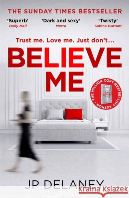 Believe Me JP Delaney 9781529426380 Quercus Publishing - książka