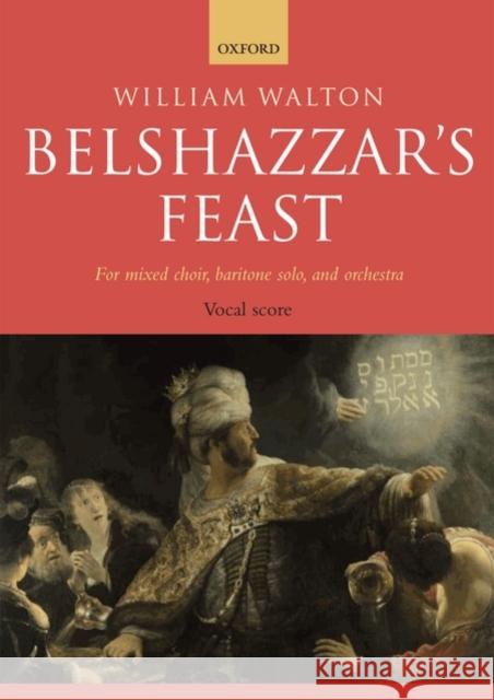 Belshazzar's Feast  9780193359543 OXFORD UNIVERSITY PRESS - książka