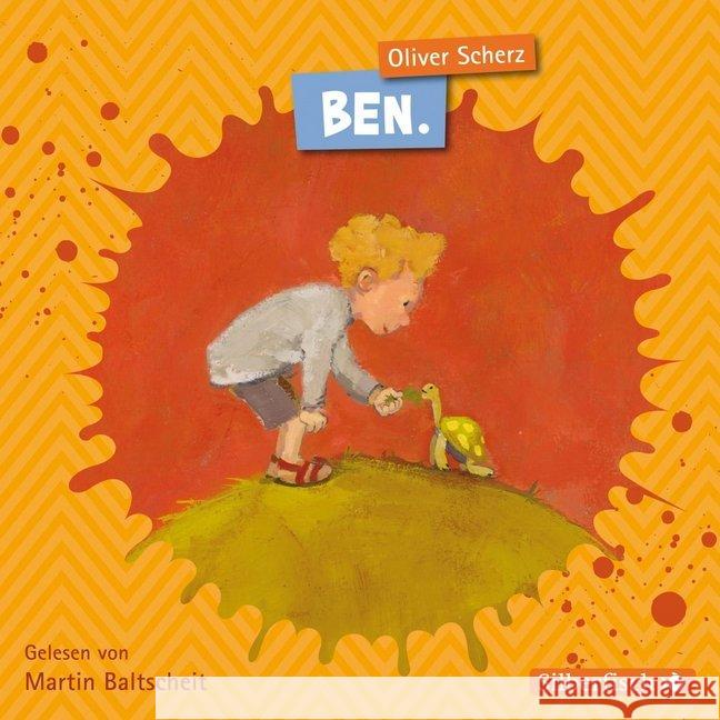 Ben, 1 Audio-CD : 1 CD, Lesung. CD Standard Audio Format. Ungekürzte Ausgabe Scherz, Oliver 9783867428958 Silberfisch - książka