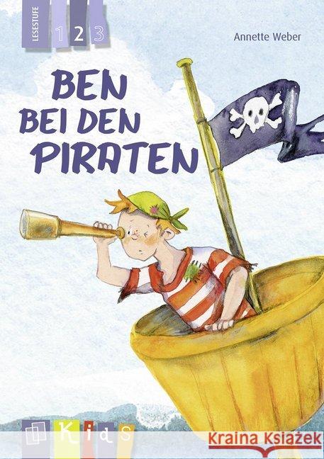 Ben bei den Piraten - Lesestufe 2 Weber, Annette 9783834637987 Verlag an der Ruhr - książka