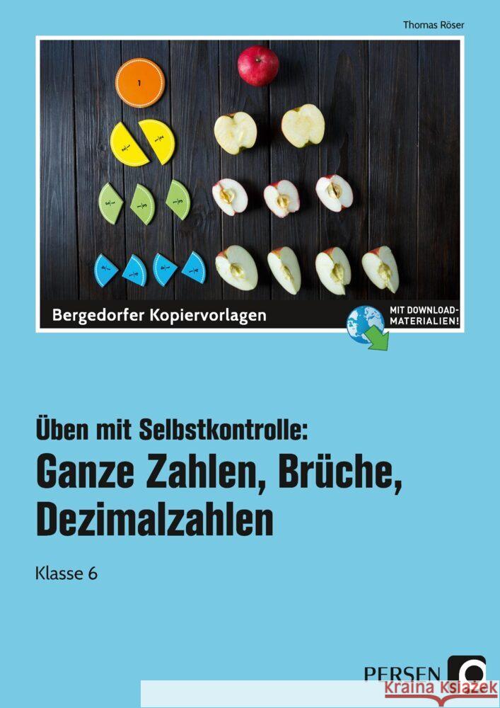 Üben mit Selbstkontrolle: Röser, Thomas 9783403206347 Persen Verlag in der AAP Lehrerwelt - książka