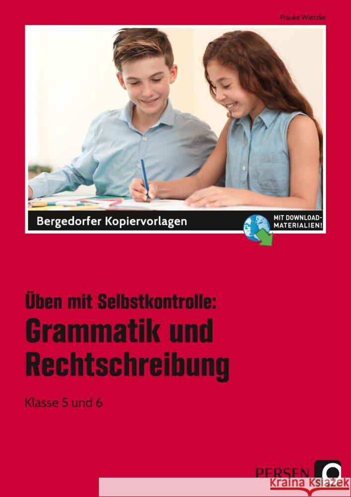 Üben mit Selbstkontrolle - Deutsch 5./6. Klasse Wietzke, Frauke 9783403204954 Persen Verlag in der AAP Lehrerwelt - książka