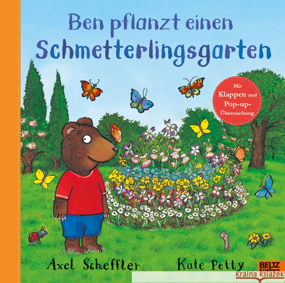 Ben pflanzt einen Schmetterlingsgarten Scheffler, Axel 9783407758880 Beltz - książka