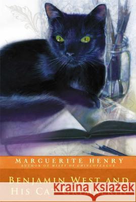 Benjamin West and His Cat Grimalkin Marguerite Henry 9781481403948 Aladdin Paperbacks - książka