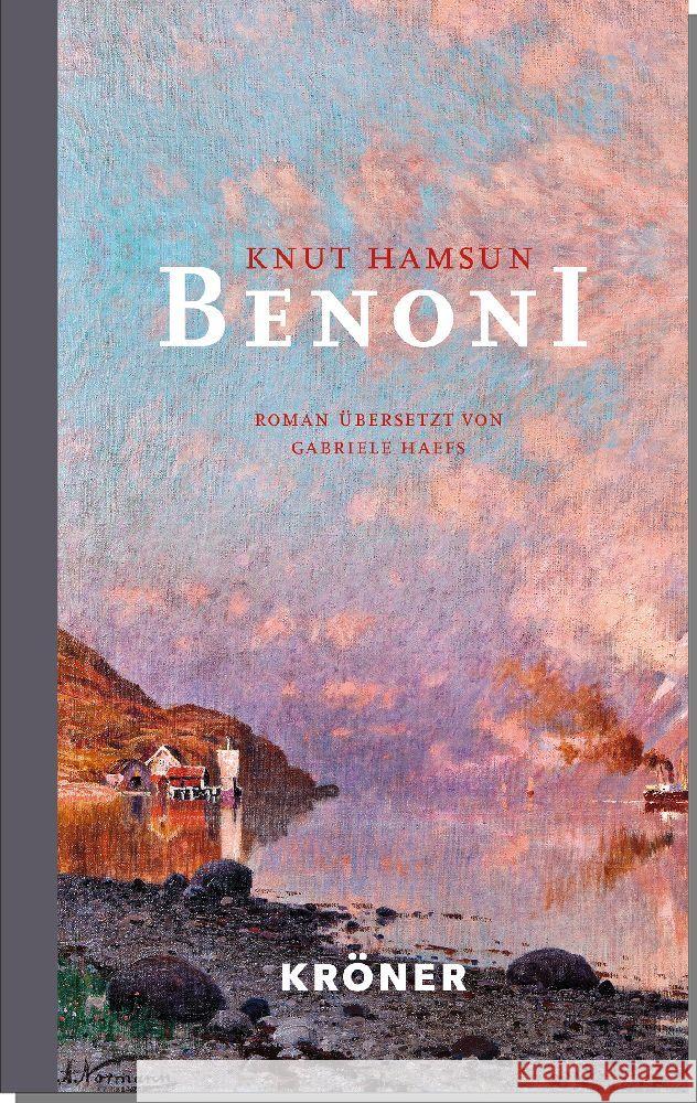 Benoni Hamsun, Knut 9783520626011 Kröner - książka