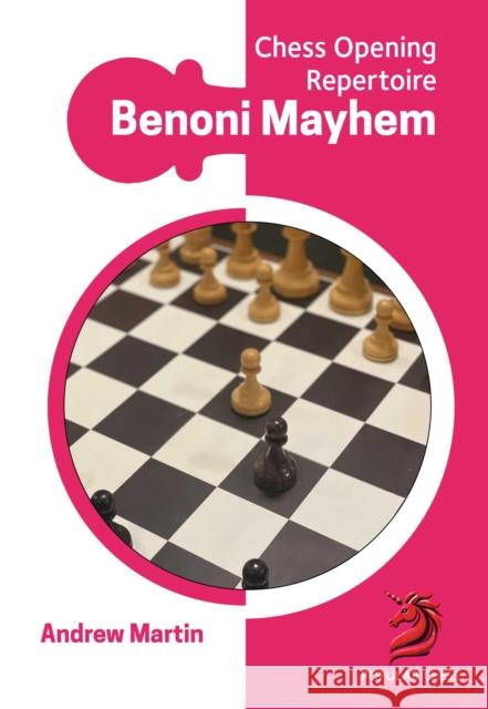 Benoni Mayhem Andrew Martin 9781836840053 Popular Chess - książka