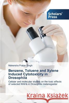 Benzene, Toluene and Xylene Induced Cytotoxicity in Drosophila Pratap Singh, Mahendra 9783639718072 Scholars' Press - książka
