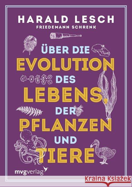 Über die Evolution des Lebens, der Pflanzen und Tiere Lesch, Harald; Schrenk, Friedemann 9783747400074 mvg Verlag - książka