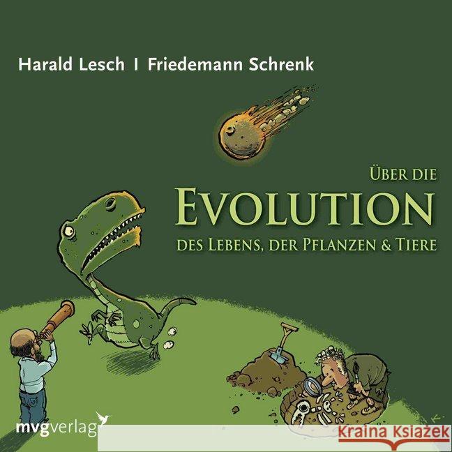 Über die Evolution des Lebens, der Pflanzen und Tiere, 1 Audio-CD : Lesung Lesch, Harald; Schrenk, Friedemann 9783747400302 mvg Verlag - książka