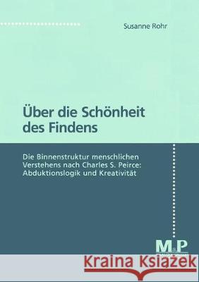 Über Die Schönheit Des Findens Rohr, Susanne 9783476250254 J.B. Metzler - książka
