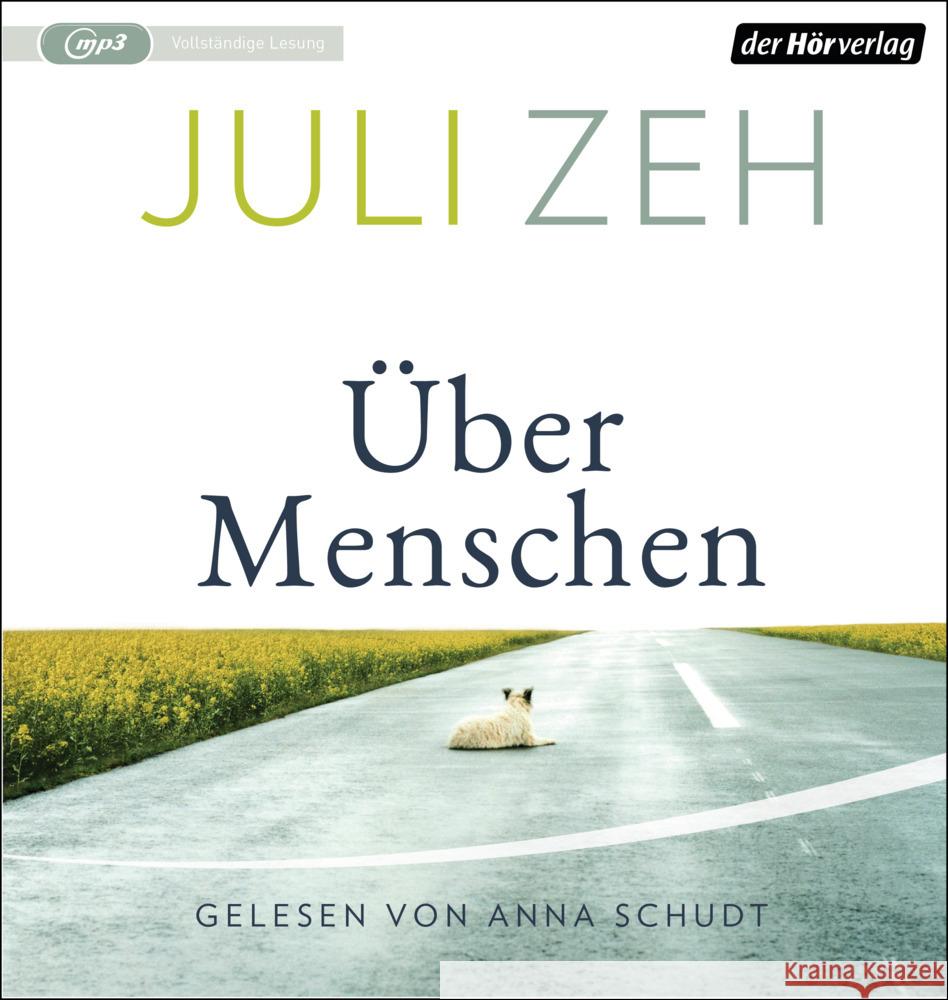 Über Menschen, 1 Audio-CD, 1 MP3 Zeh, Juli 9783844541236 DHV Der HörVerlag - książka