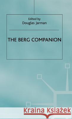 Berg Companion  9780333427187 PALGRAVE MACMILLAN - książka