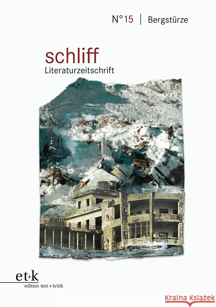 Bergstürze  9783967076677 Edition Text und Kritik - książka